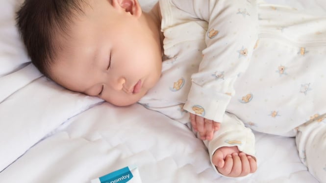 Ilustrasi bayi tidur