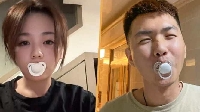 Viral empeng dewasa untuk stres