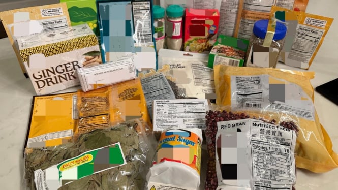 Bumbu Indonesia yang dijual di luar negeri.