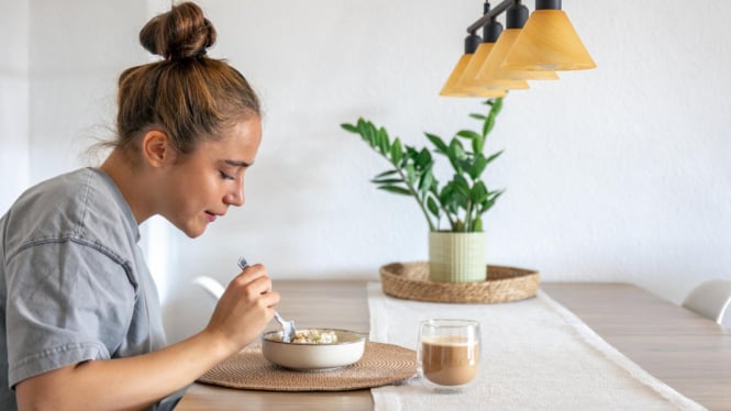 Ilustrasi makan