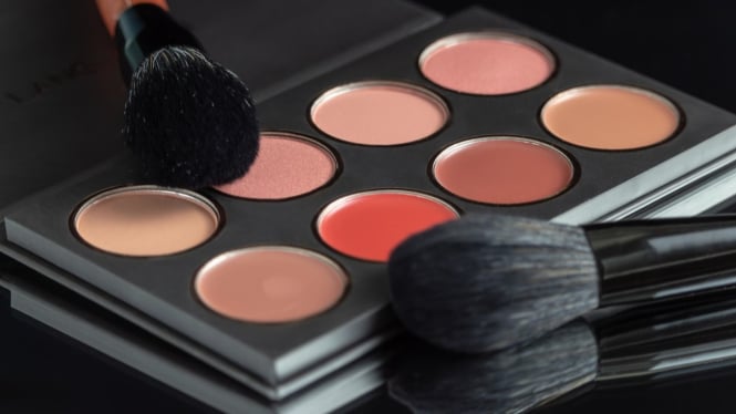Ilustrasi blush on