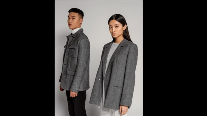 Padu padan oversized blazer