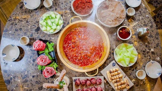 Ilustrasi hot pot