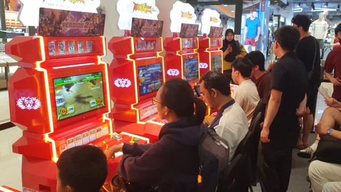 Ilustrasi Arcade Game