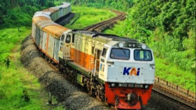 Ilustrasi kereta api