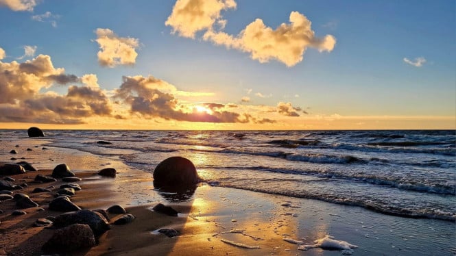 Ilustrasi pantai