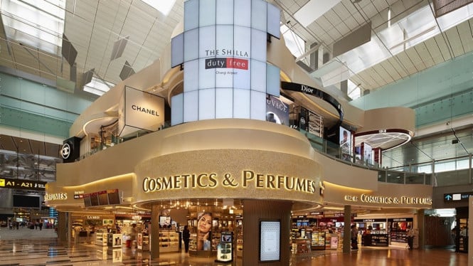 Toko di Bandara Changi