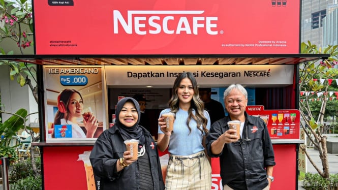 Pop Up Store Kedai Nescafe