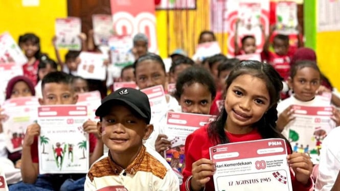 Lomba Mewarnai Dalam Rangka Peringatan HUT RI ke-80