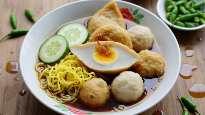 Ilustrasi Pempek