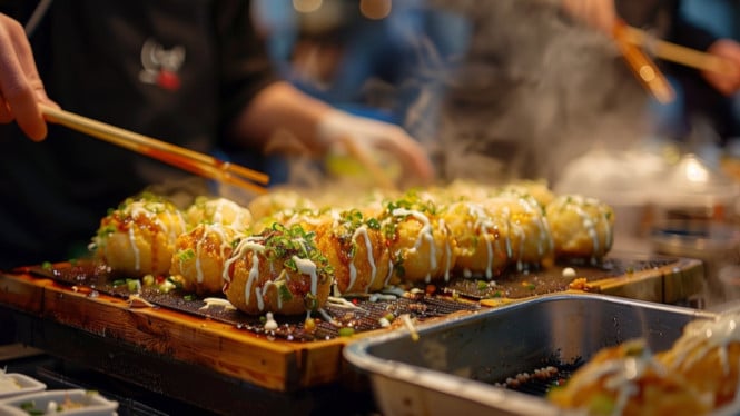 Ilustrasi Takoyaki