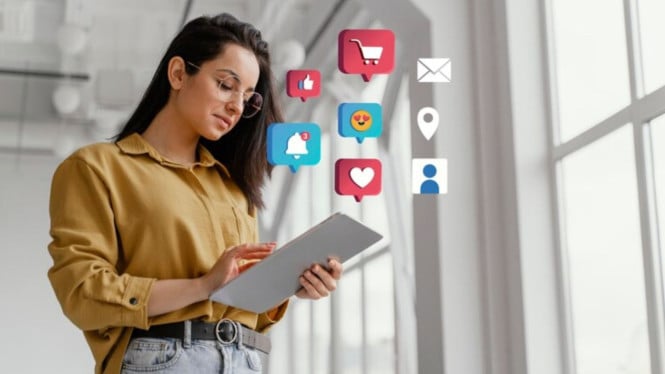 Ilustrasi Digital Marketing