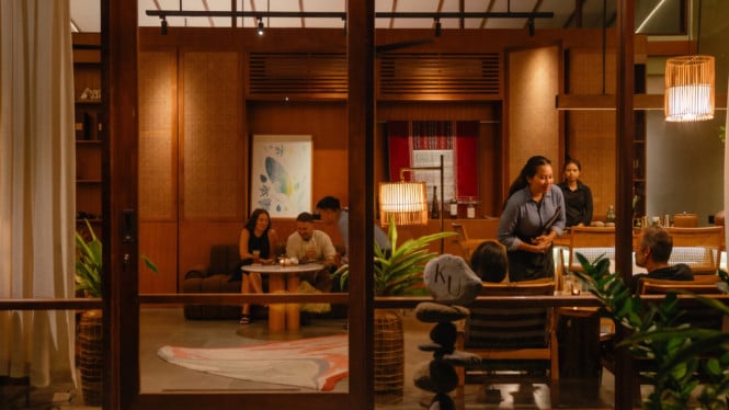 KU culinary atelier di Ubud, Bali.