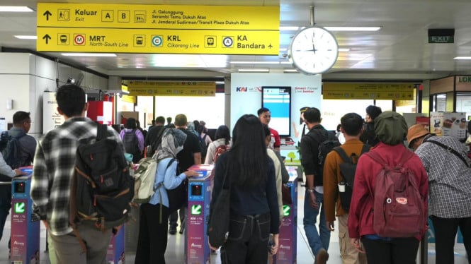 Ilusrtasi Stasiun LRT Jabodebek
