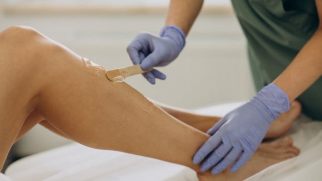 Ilustrasi waxing