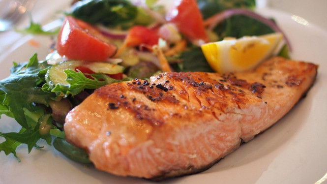 Ilustrasi salmon