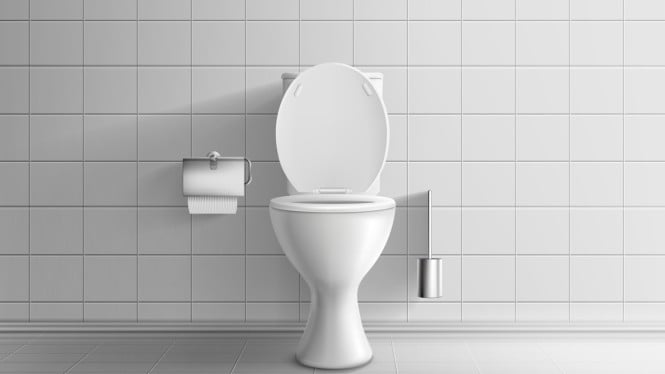 Ilustrasi toilet