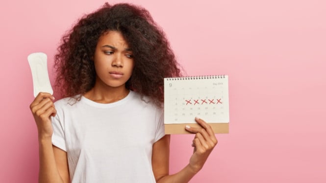 Ilustrasi menstruasi
