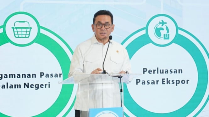 Menteri Perdagangan, Budi Santoso.