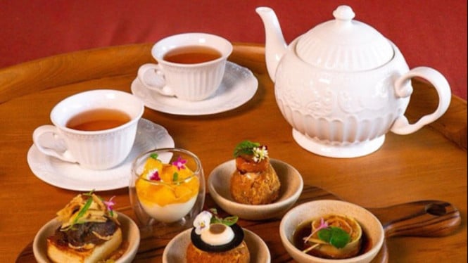Ilustrasi afternoon tea