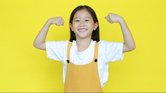 Ilustrasi Anak Percaya Diri