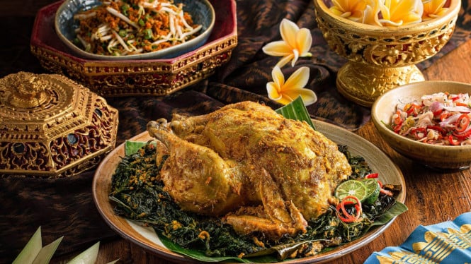 Ilustrasi ayam betutu