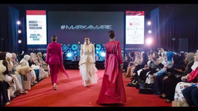 Modest Fashion & Art Trade Show Jakarta Mini Edition di Halalindo 2025