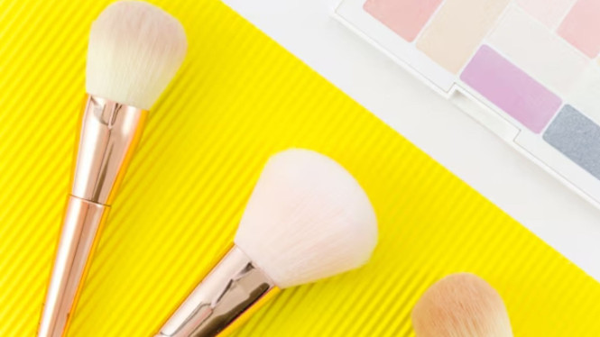 Ilustrasi Kuas Makeup