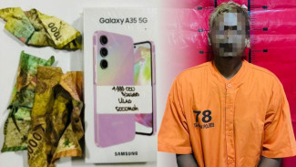 Berpenampilan ODGJ, Pelaku Curat Dibekuk