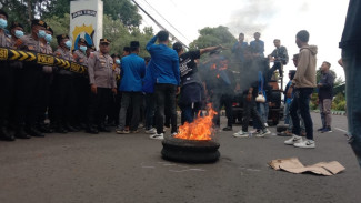 Dianggap Gagal Berikan Rasa Aman, PMII Gerudug Kapolres Bangkalan