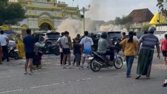 Mobil Terbakar, Seorang Wanita Kritis Alami Luka Bakar disekujur Tubuhnya