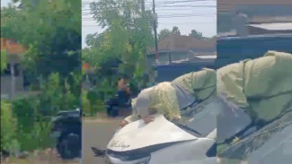 Adu Banteng Maut, Pemotor Bangkalan Tewas Terpental