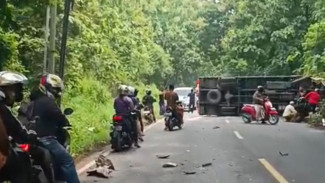Kecelakaan Beruntun di Blega, Satu Pengendara Motor Tewas