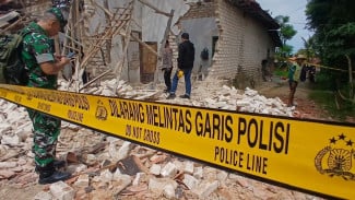 Ledakan Diduga Mercon Hancurkan Rumah Petani di Sumenep, Dua Warga Terluka