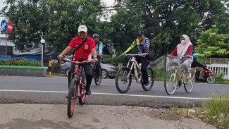 ASN Bangkalan Wajib Gowes ke Kantor, Camat Tempuh 15 Km