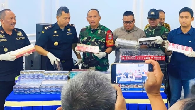 Rokok Ilegal Milik Warga Pamekasan