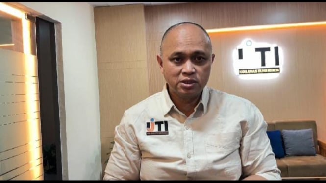 Ketua Umum Ikatan Jurnalsi Televisi Indonesia (IJTI) Herik Kurniawan