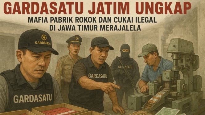 Ilustrasi pengungkapan mafia rokok dan cukai ilegal