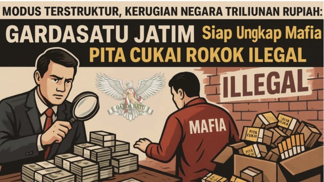 Mafia pita cukai rokok Jawa Timur