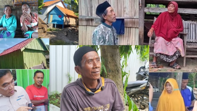 Kolase para penerima BSPS Sumenep 2024