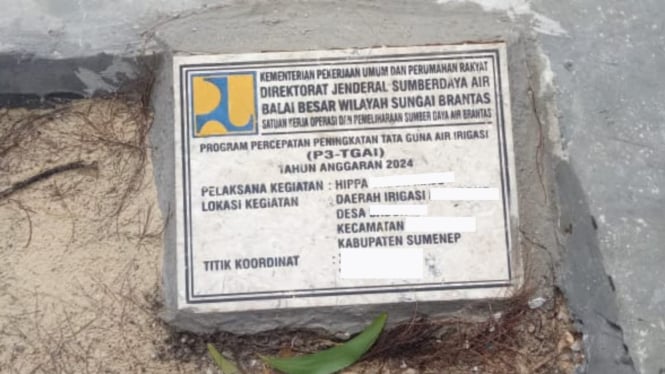 Prasasti P3-TGAI Kab Sumenep Madura