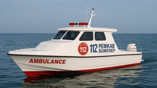 Ilustrasi ambulance laut