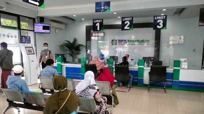 Antrian pasien BPJS Kabupaten Pamekasan