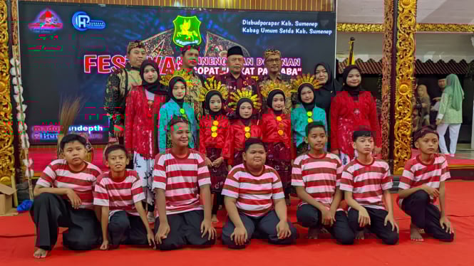 Group klenengan SDN Pangaran 1 Sumenep