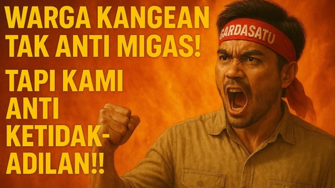 Ilustrasi perlawanan masyarakat Kepulauan Kangean Sumenep