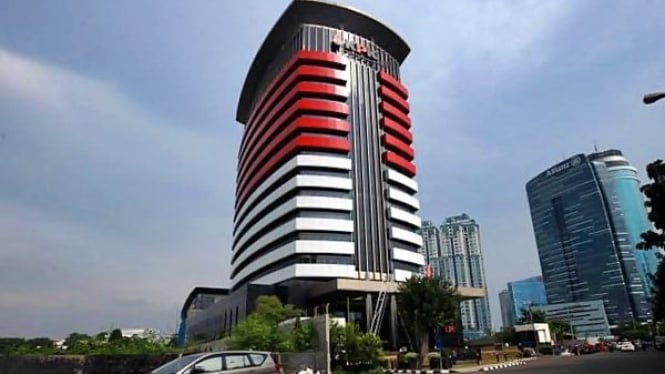 Gedung kantor KPK di Jakarta