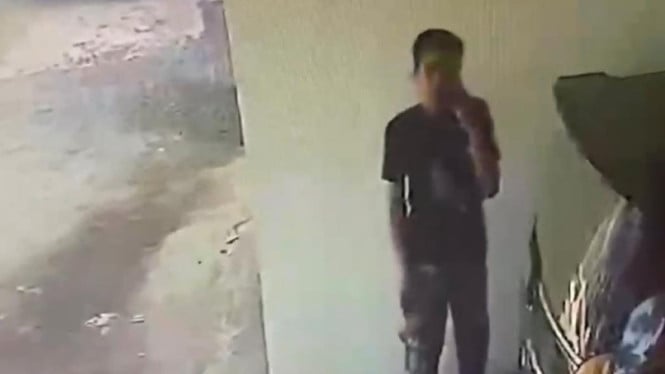 Rekaman CCTV pelaku curanmor Bangkalan