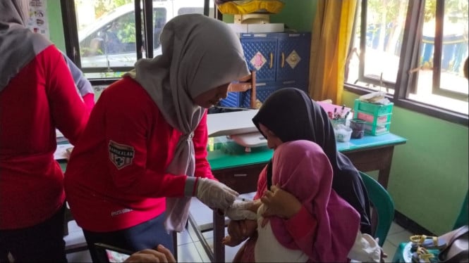 Bangkalan Madura darurat wabah campak