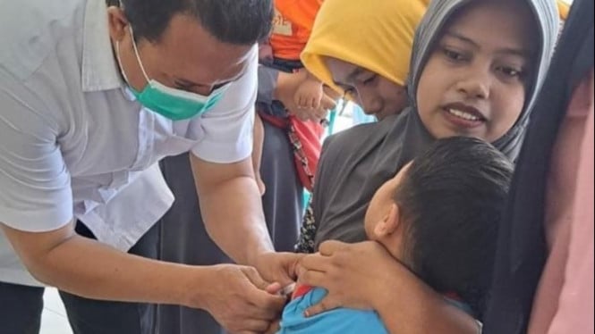 Campak mulai mewabah di Pamekasan