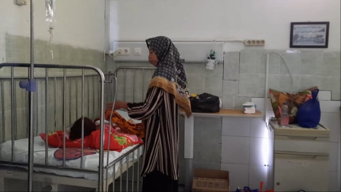 Pasien Campak di Pamekasan